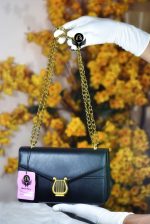 Elegant Envelope Flap Women’s Chain Shoulder Bag with Gold-Tone Clasp - Image 4
