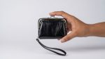 Vintage Kiss-Lock Coin Purse with Wrist Strap - Image 2