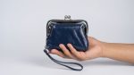 Vintage Kiss-Lock Coin Purse with Wrist Strap - Image 4