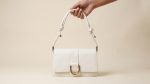 Minimalist U-Lock Shoulder Bag with Adjustable Knotted Strap