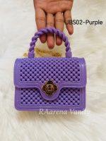 Colorful Beaded Mini Handbag with Braided Handle and Gold Chain - Image 2